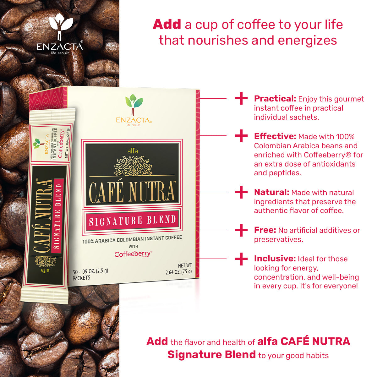 alfa CAFÉ NUTRA SIGNATURE BLEND